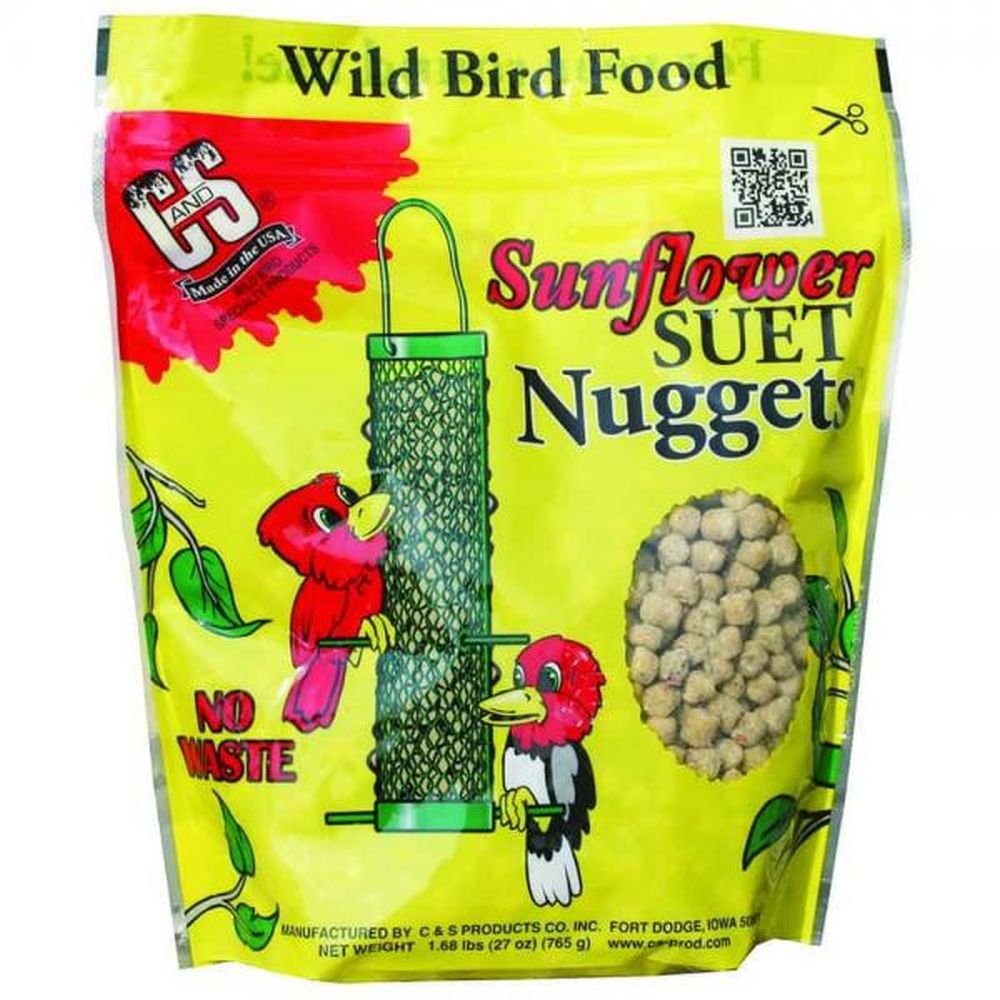 Sunflower Suet Nuggets 27 oz. 6/Pack